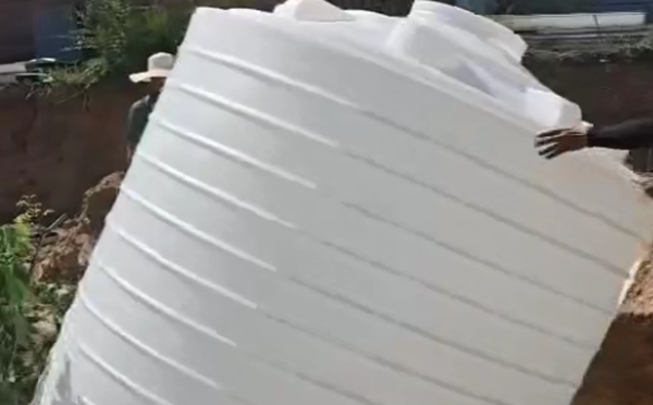 阿克塞PE塑料大桶批量交付项目